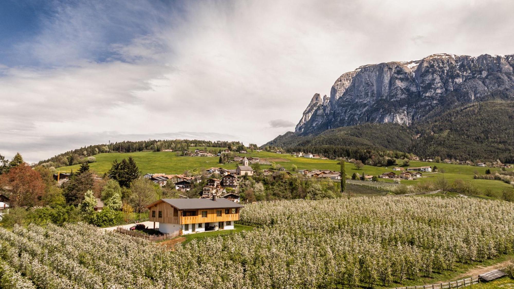 Neuhuberhof Apartment Fie allo Sciliar Bagian luar foto